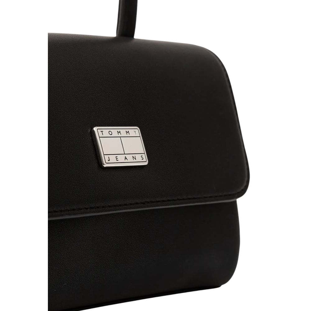 Tommy Hilfiger Black Polyethylene Handbag Tommy Hilfiger