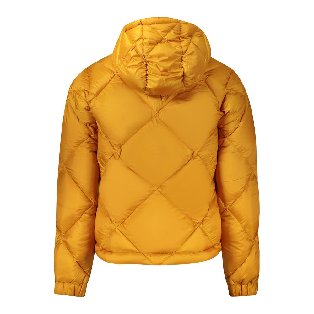 K-WAY Yellow Polyester Jackets & Coat K-WAY