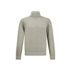 Cruciani Wool Green Turtleneck Cruciani