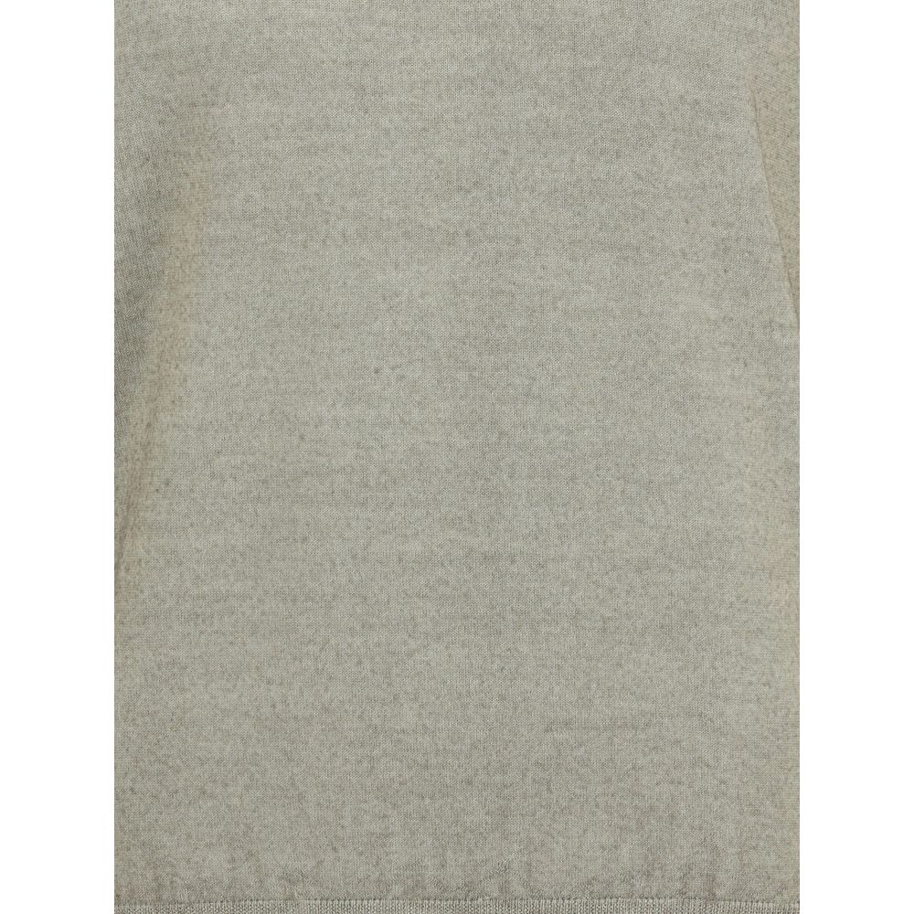 Cruciani Wool Green Turtleneck Cruciani
