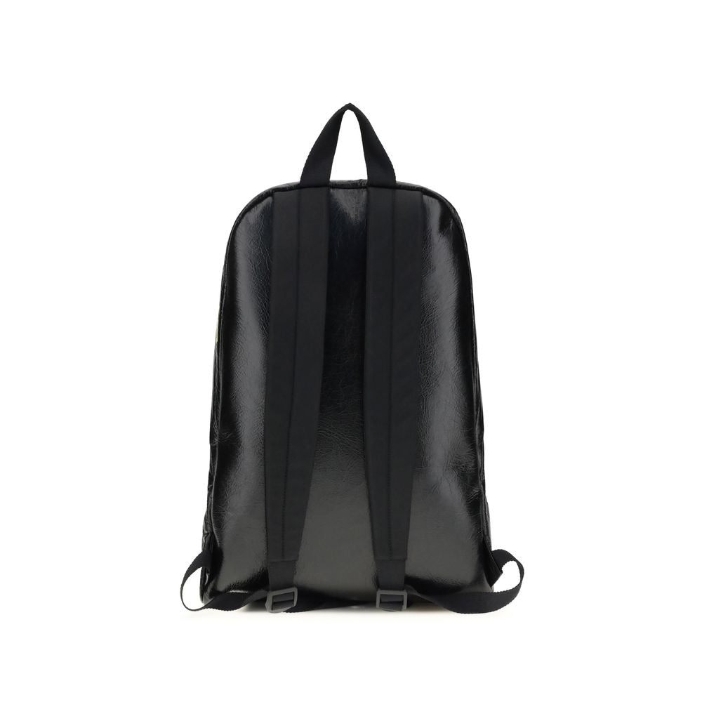 Balenciaga Explorer Backpack with printed stickers Balenciaga