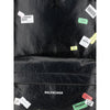 Balenciaga Explorer Backpack with printed stickers Balenciaga