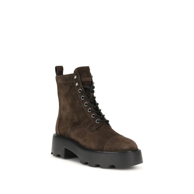Tory Burch T Ankle Boots with grooved lug sole Tory Burch