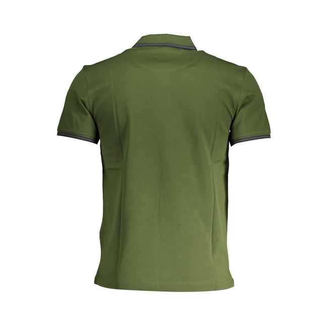 Harmont & Blaine Green Cotton Polo Shirt Harmont & Blaine