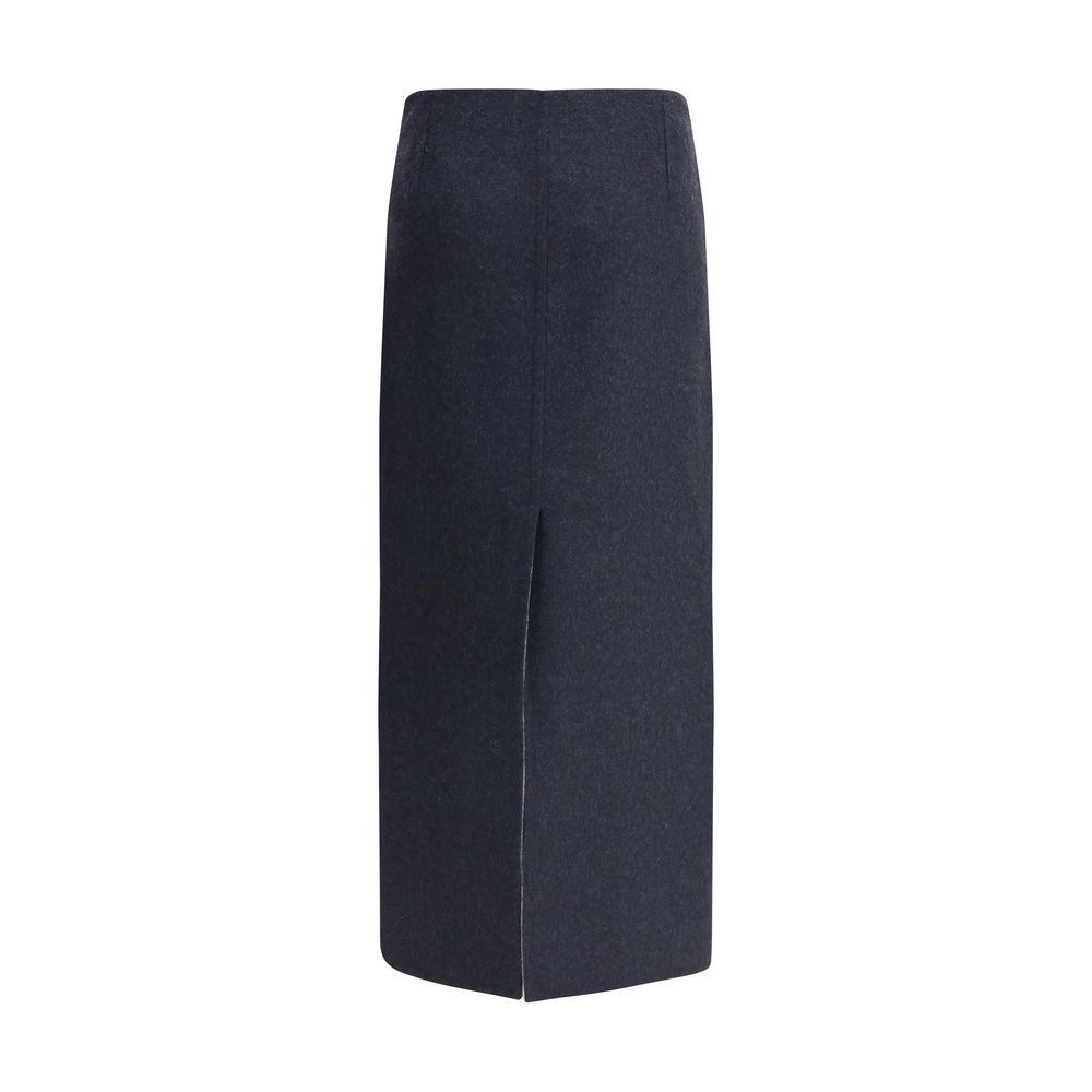 Brunello Cucinelli Virgin wool midi Skirt Brunello Cucinelli
