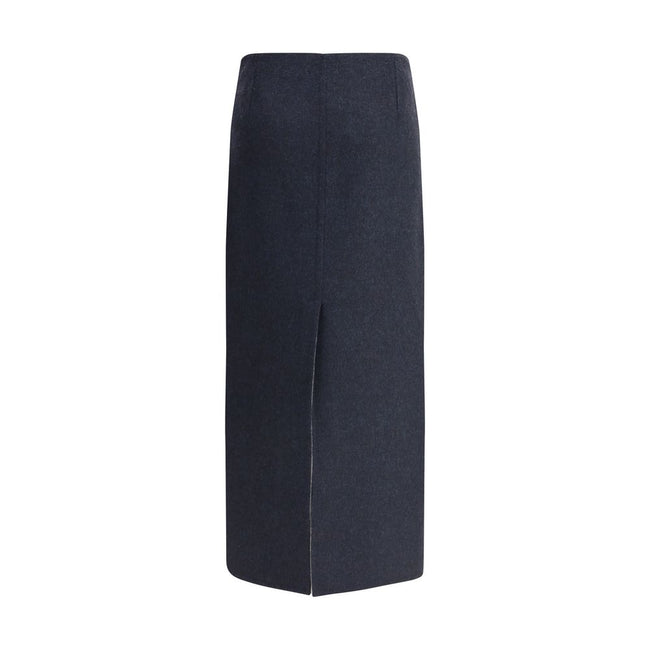 Brunello Cucinelli Virgin wool midi Skirt Brunello Cucinelli