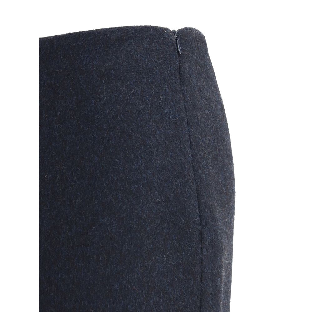 Brunello Cucinelli Virgin wool midi Skirt Brunello Cucinelli