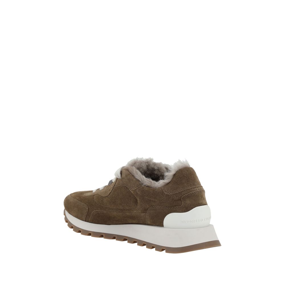 Brunello Cucinelli Leather Sneakers Brunello Cucinelli