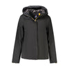 K-WAY Black Polyester Jackets & Coat K-WAY