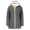 K-WAY Black Polyester Jackets & Coat K-WAY