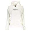 Tommy Hilfiger White Cotton Sweatshirt Tommy Hilfiger