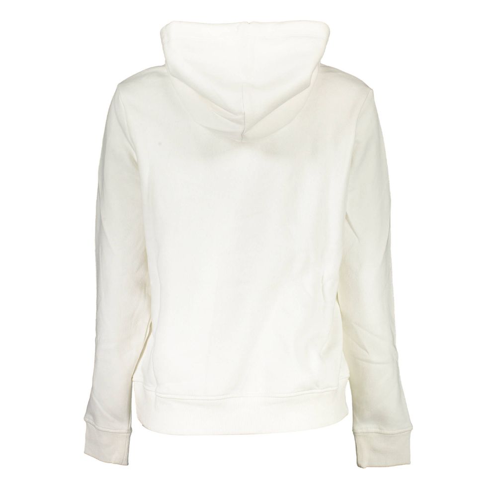 Tommy Hilfiger White Cotton Sweatshirt Tommy Hilfiger