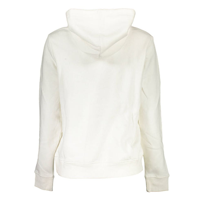 Tommy Hilfiger White Cotton Sweatshirt Tommy Hilfiger