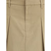 Brunello Cucinelli Pleated cotton short Skirt Brunello Cucinelli