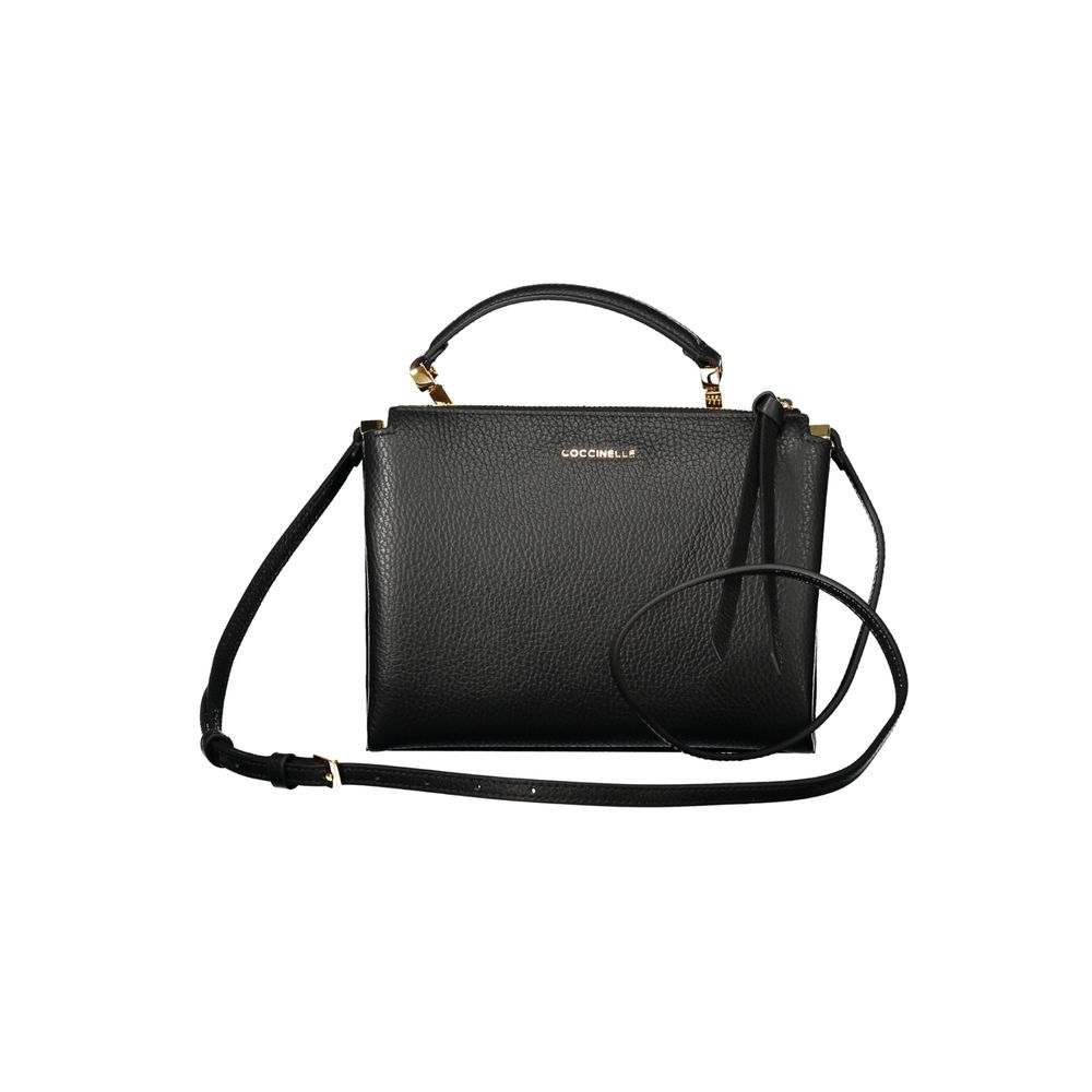 Coccinelle Black Leather Handbag Coccinelle