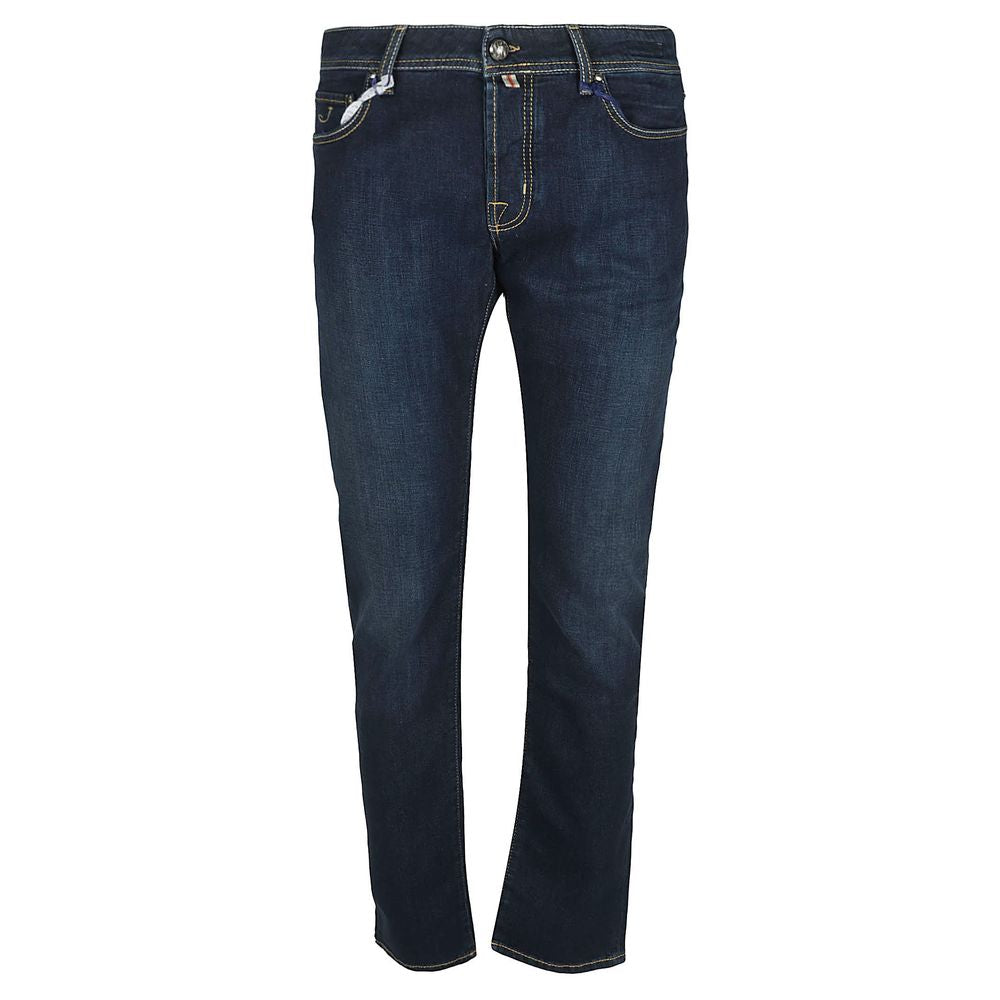 Jacob Cohen Blue Cotton Jeans Denim Jacob Cohen