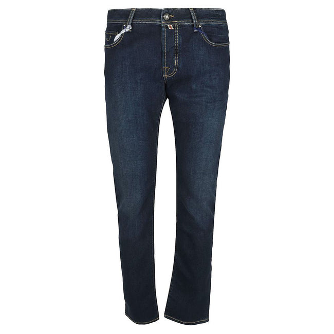 Jacob Cohen Blue Cotton Jeans Denim Jacob Cohen