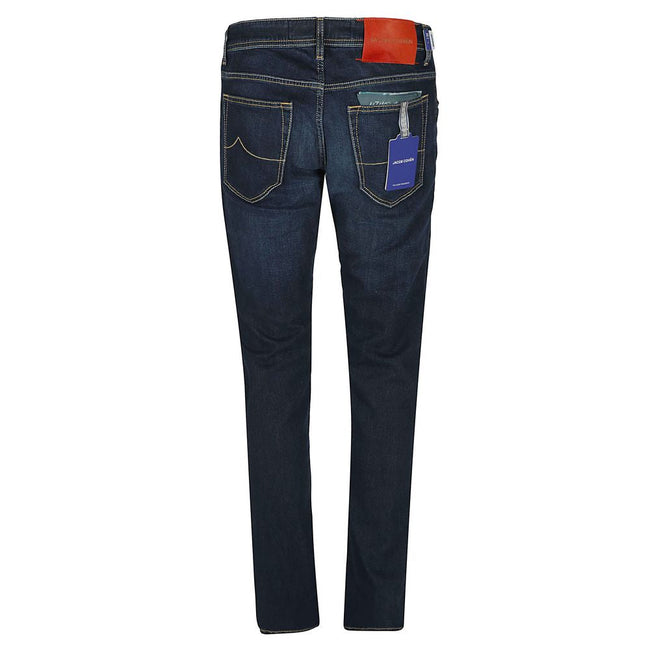 Jacob Cohen Blue Cotton Jeans Denim Jacob Cohen