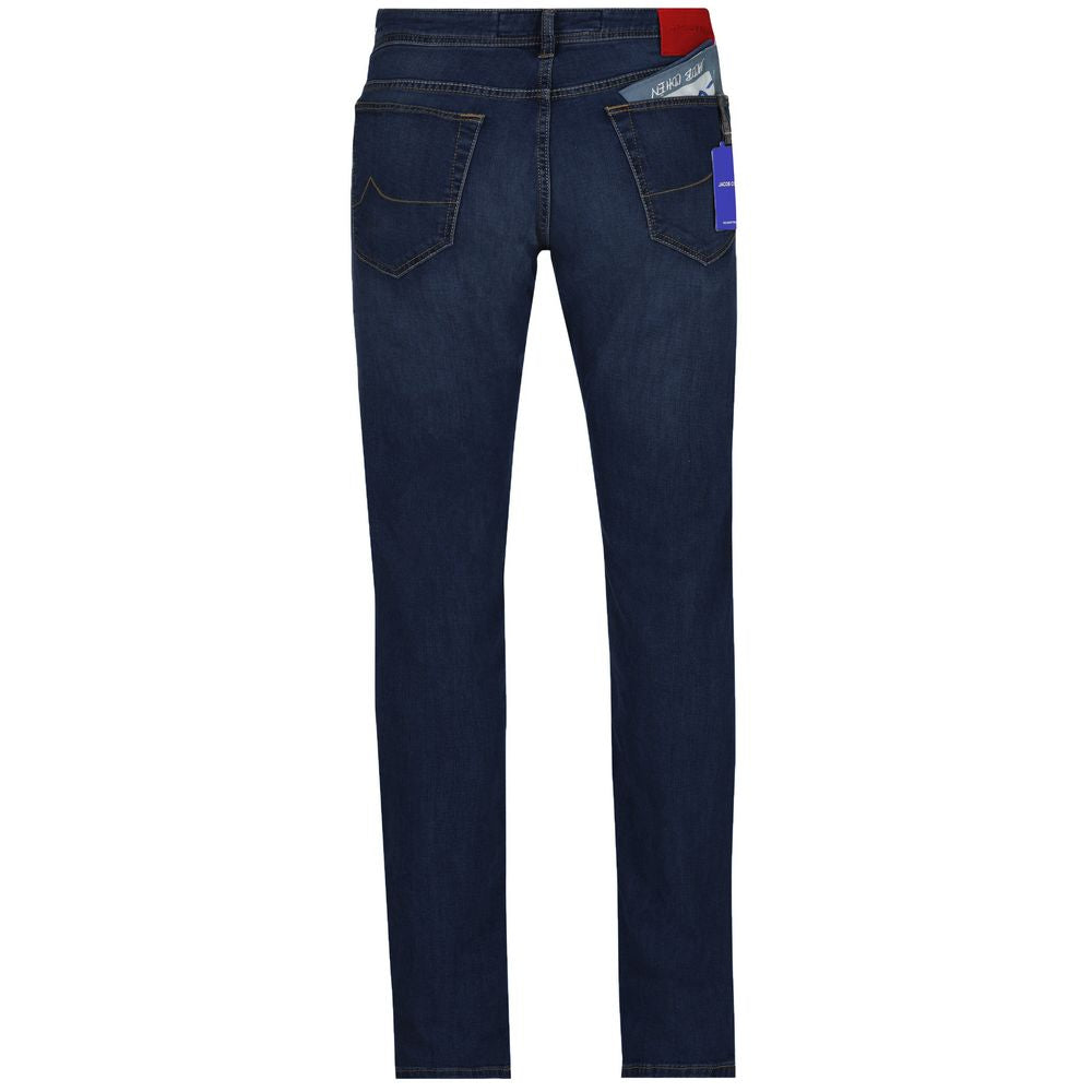 Jacob Cohen Blue Cotton Jeans Denim Jacob Cohen