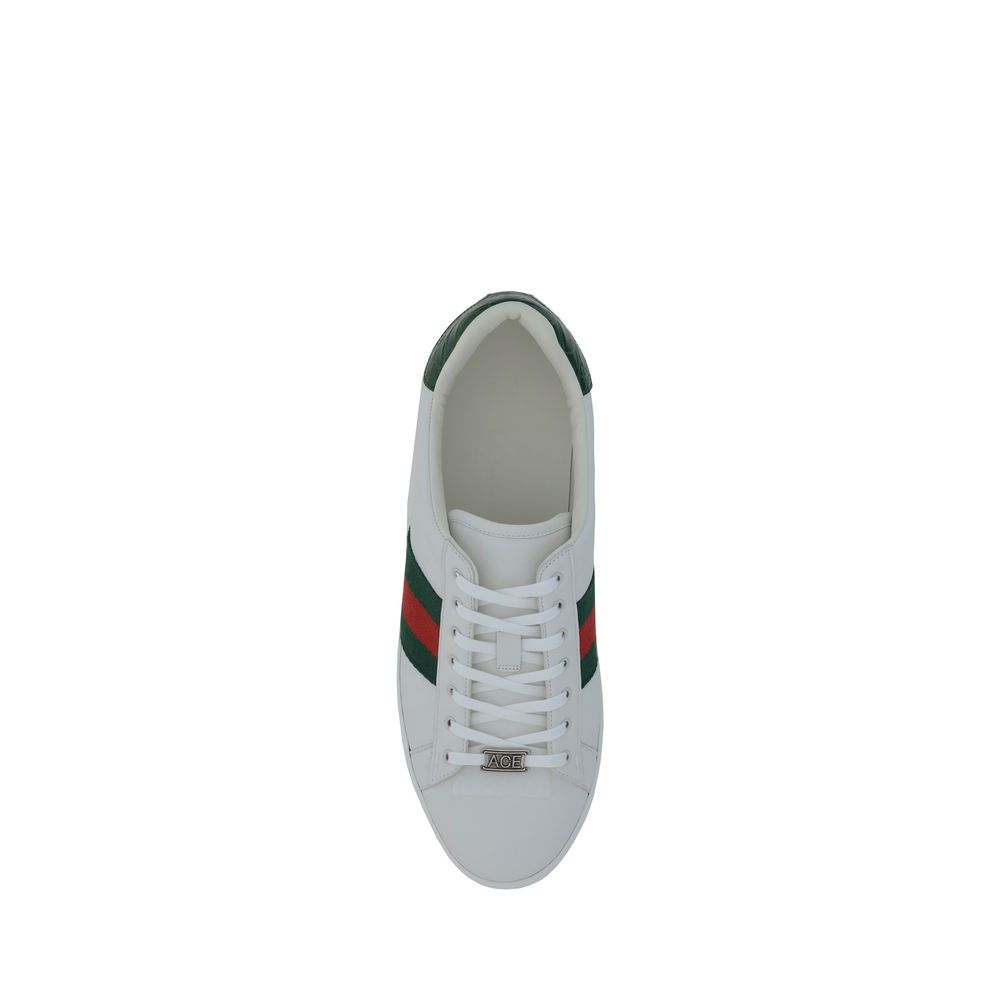 Gucci Leather Sneakers Gucci