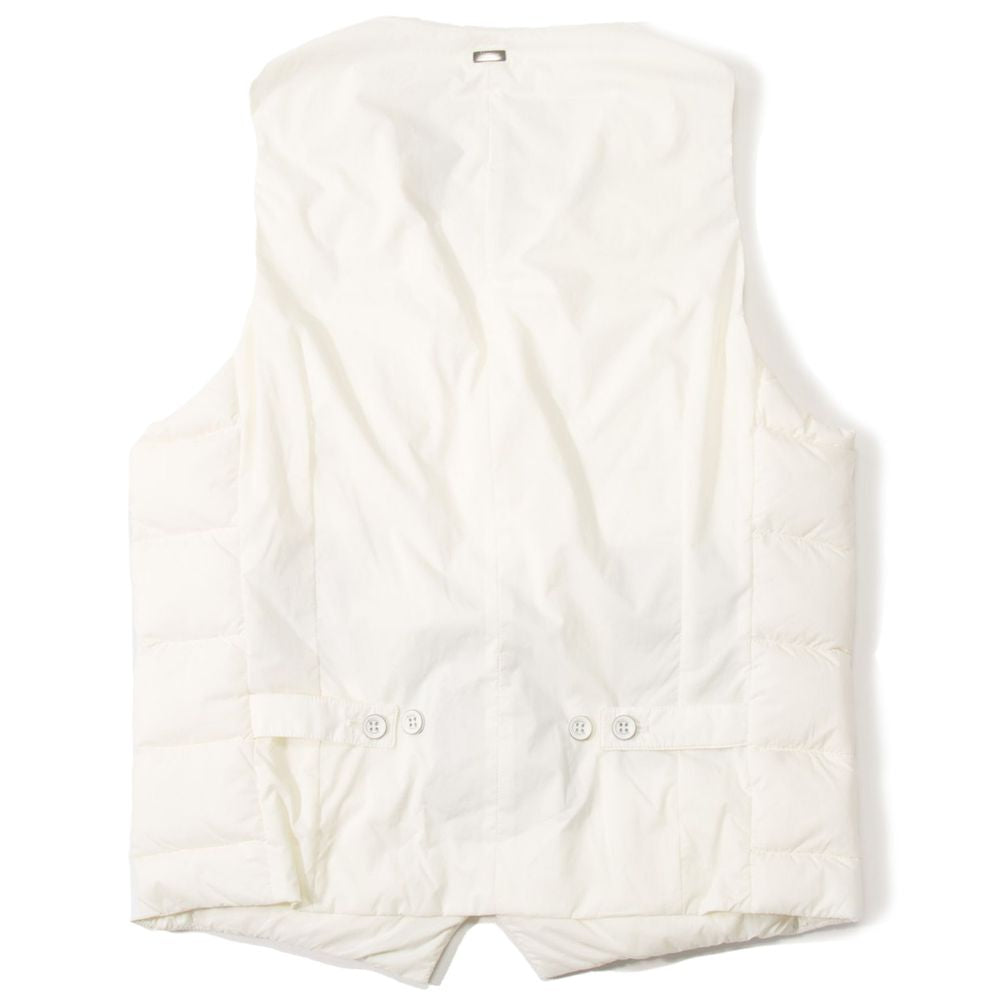 Herno White Polyamide Sleveless Jacket Herno