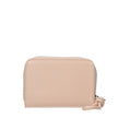 Jil Sander Pink Leather Wallets Jil Sander