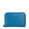 Jil Sander Blue Leather Wallets Jil Sander