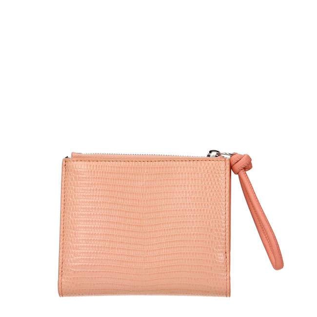 Jil Sander Pink Leather Wallets Jil Sander