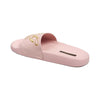 Dolce & Gabbana Pink Leather Slide Dolce & Gabbana
