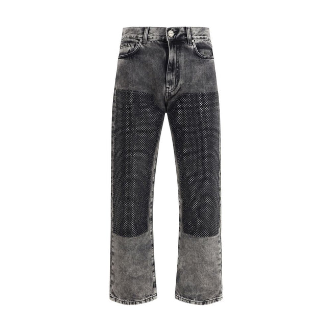 PINKO Five-pocket Jeans with mini studs PINKO