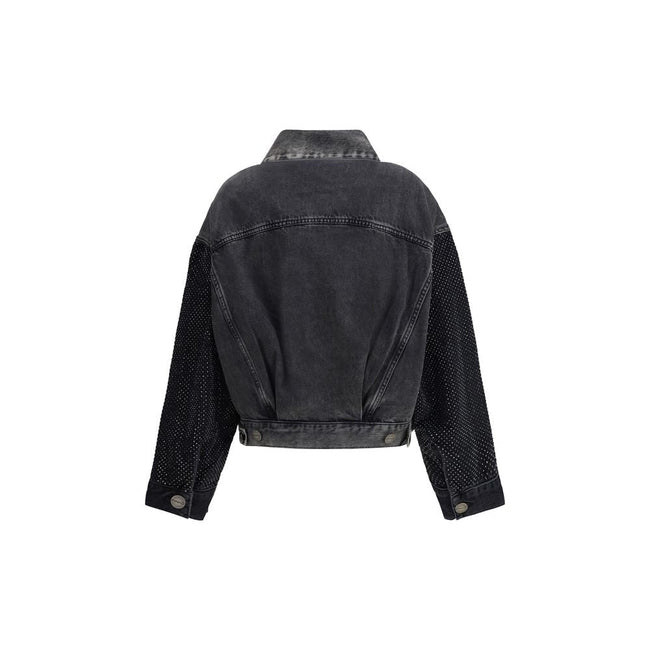 PINKO The Trucker jacket with mini studs PINKO