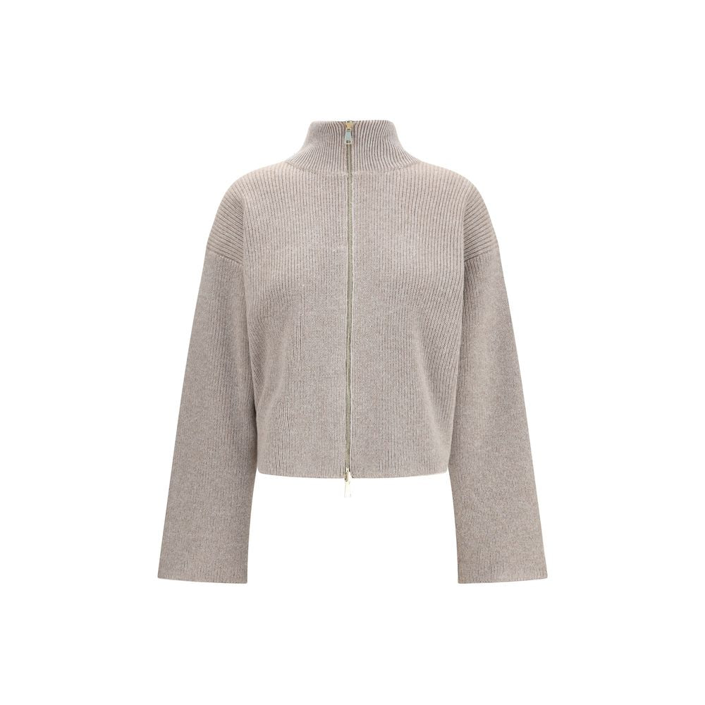 Fabiana Filippi Reversible Platinum Mohair Jacket Fabiana Filippi