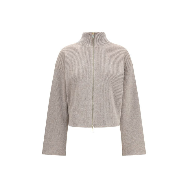 Fabiana Filippi Reversible Platinum Mohair Jacket Fabiana Filippi