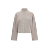 Fabiana Filippi Reversible Platinum Mohair Jacket Fabiana Filippi