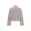 Fabiana Filippi Reversible Platinum Mohair Jacket Fabiana Filippi