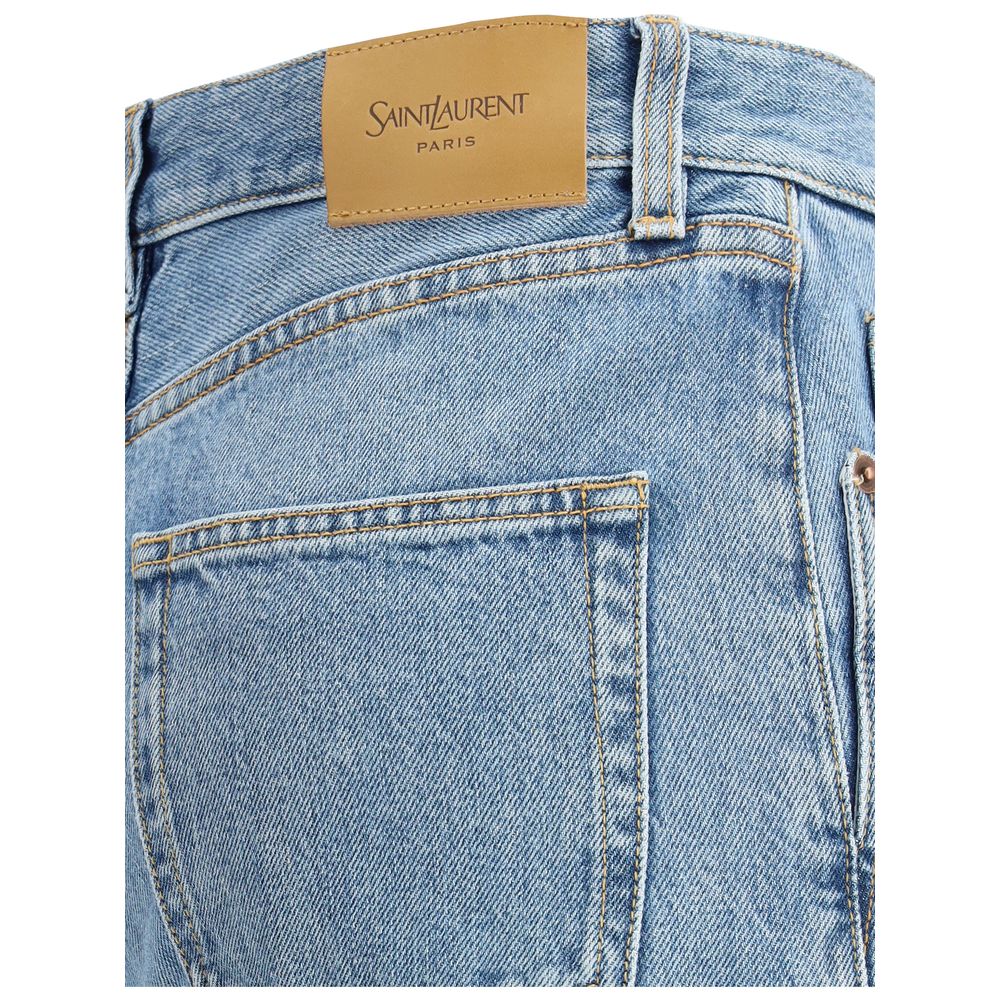 Saint Laurent 90s-inspired slim-fit jeans in denim Saint Laurent
