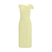 Givenchy Draped Midi Cady Dress Givenchy