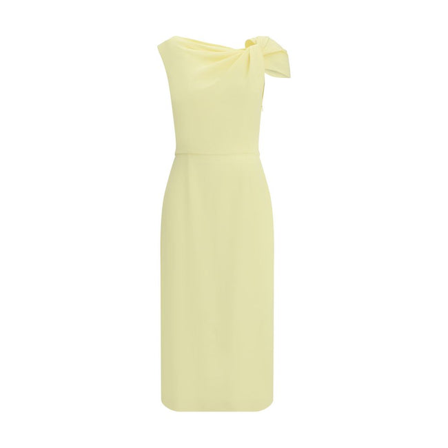 Givenchy Draped Midi Cady Dress Givenchy