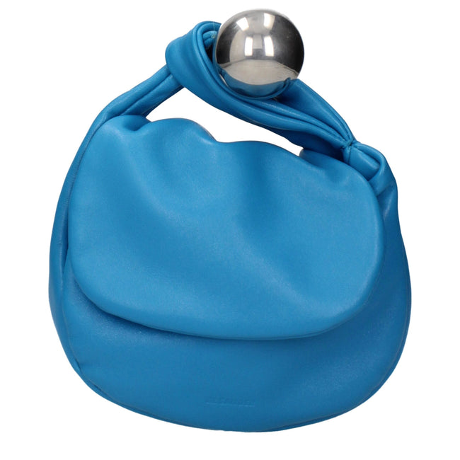 Jil Sander Blue Leather Handbags Jil Sander