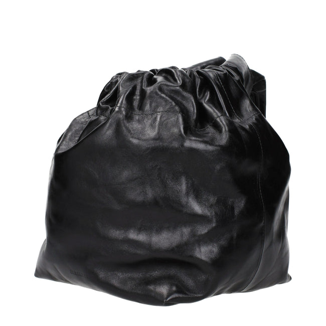 Jil Sander Black Leather Handbags Jil Sander