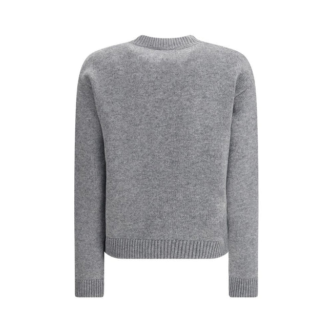 Gucci Gray Wool Sweatshirt Gucci