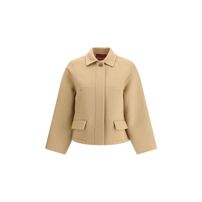 Gucci Zipped Wool Caban Gucci