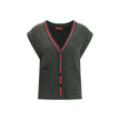Gucci Wool Cardigan Vest Gucci