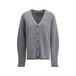 Gucci Ribbed Knit Wool Cardigan Gucci