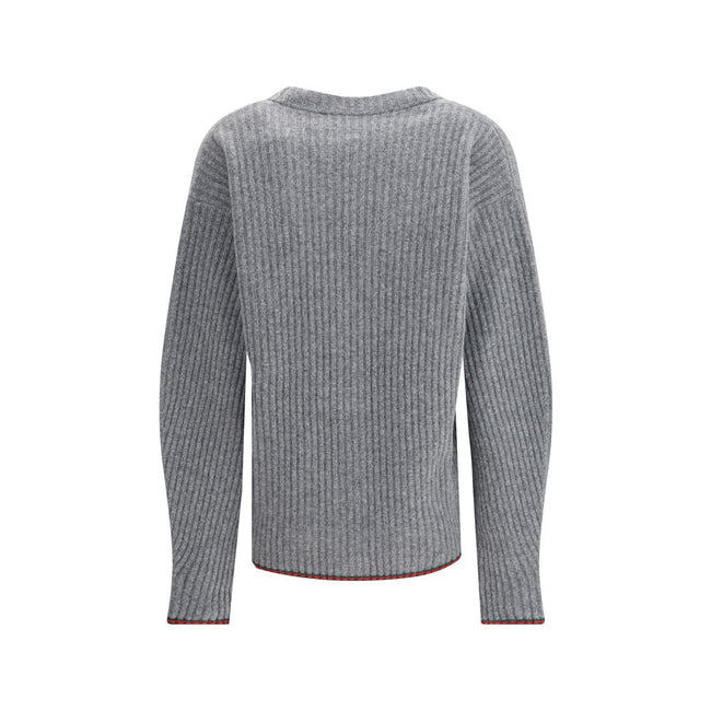 Gucci Ribbed Knit Wool Cardigan Gucci