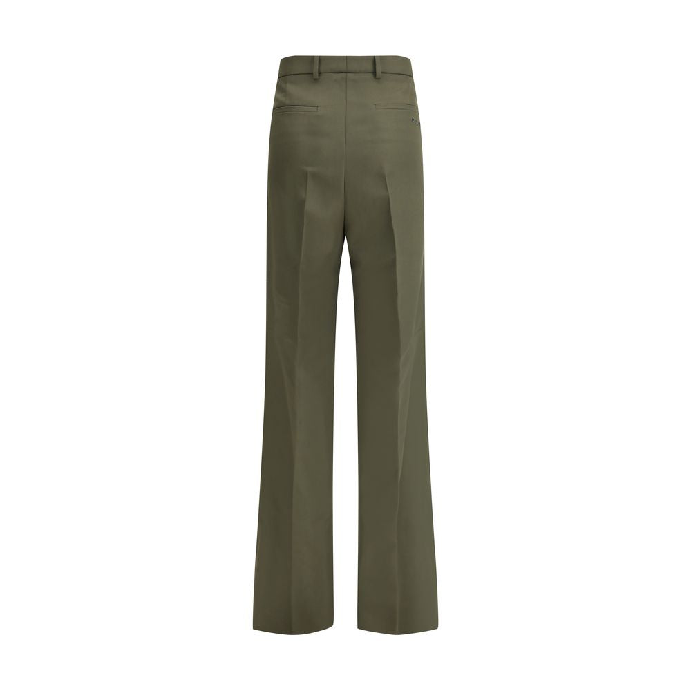 Gucci Boyfriend Trousers with embroidered logo Gucci