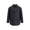 Fendi Wool felt double-breasted Caban Coat Fendi