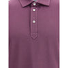 Brunello Cucinelli Monochrome Polo Shirt Brunello Cucinelli