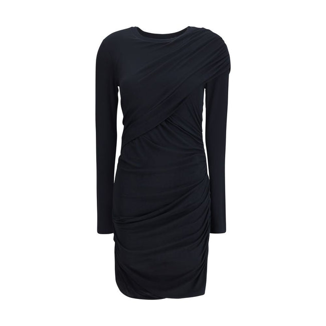 Marant Etoile Denise short dress in draped jersey Marant Etoile