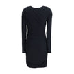 Marant Etoile Denise short dress in draped jersey Marant Etoile